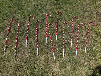 Christmas hard candy canes