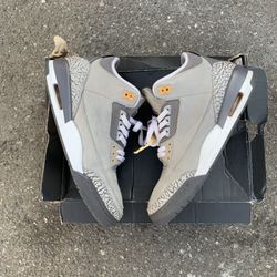 Jordan 3 Cool Grey Replacement Box Size 11
