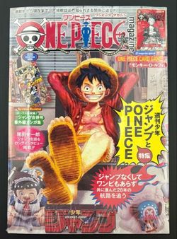 One piece Tcg magazine luffy promo