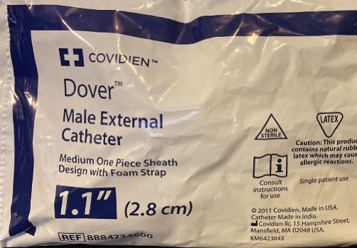 Dover Male External (Texas) catheters (Dozen)