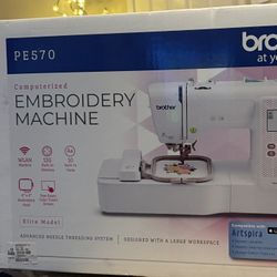 PE570 Brother Embroidery Machine 