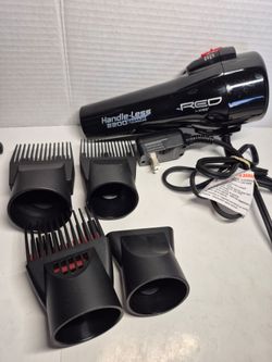 Red by Kiss Handle-Less Hairdryer