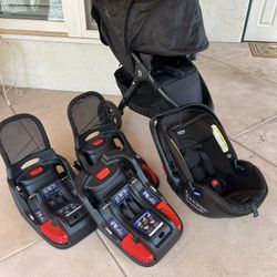 Britax b free Travel System 