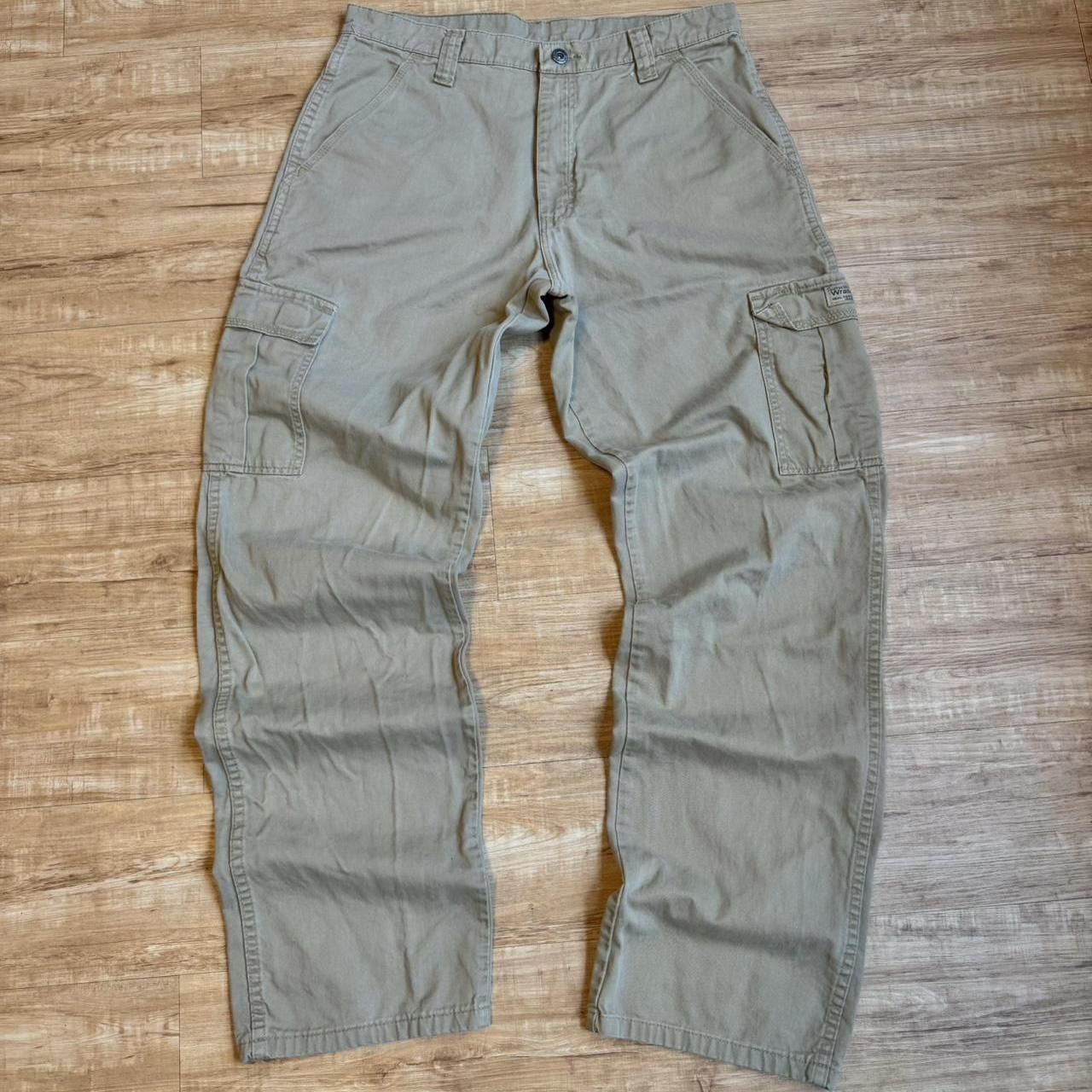 Vintage Wrangler Wide Leg Cargo Pants