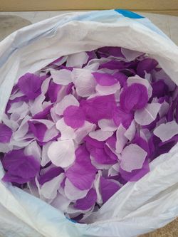 Rose petals decorations