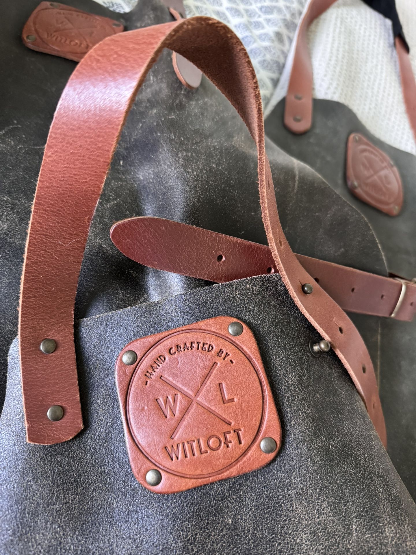Witloft Genuine Cows Leather Aprons (set of 3)