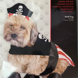 Dog Size Small pirate Costume just $5 
