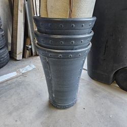 21 Inch Tall Planter Qty 3