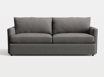 Crate and Barrel Lounge Sofa and Ottoman