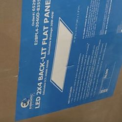 2 By 4 Led Flat Pannel Light (quantity 4)