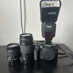 Canon Rebel T7 Photography Kit 