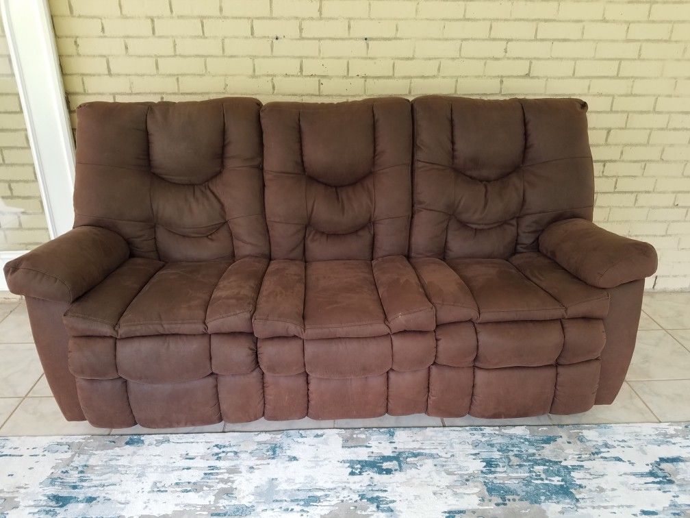 FREE Reclining Sofa and Rocking Recliner - Ashley Furniture (Must Sell Today)