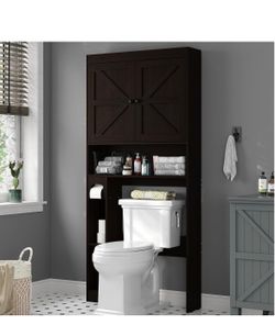 Over the toilet storage