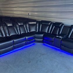 Brand New Power Reclining Sectional Couch