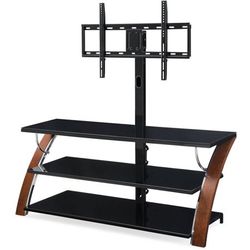 Whalen Payton 3-in-1 TV Stand Brown Cherry - 