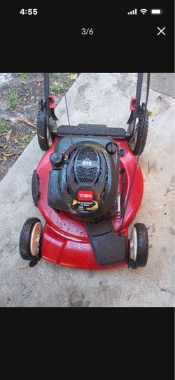 Toro GTS 190cc Gas Push Lawn Mower