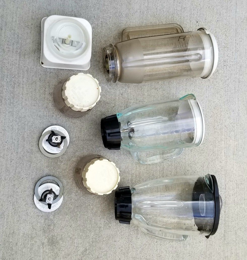 Various blender jars
