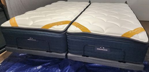 Dreamcloud - Premier Rest Split King (2 Twin XL’s) (mattresses only)