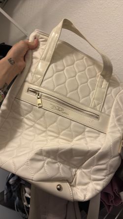 Gently used Bella Russo bag white