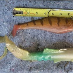 Muskie Lures 8+ inches as pictured $50 Each