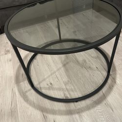 GLASS COFFEE TABLE
