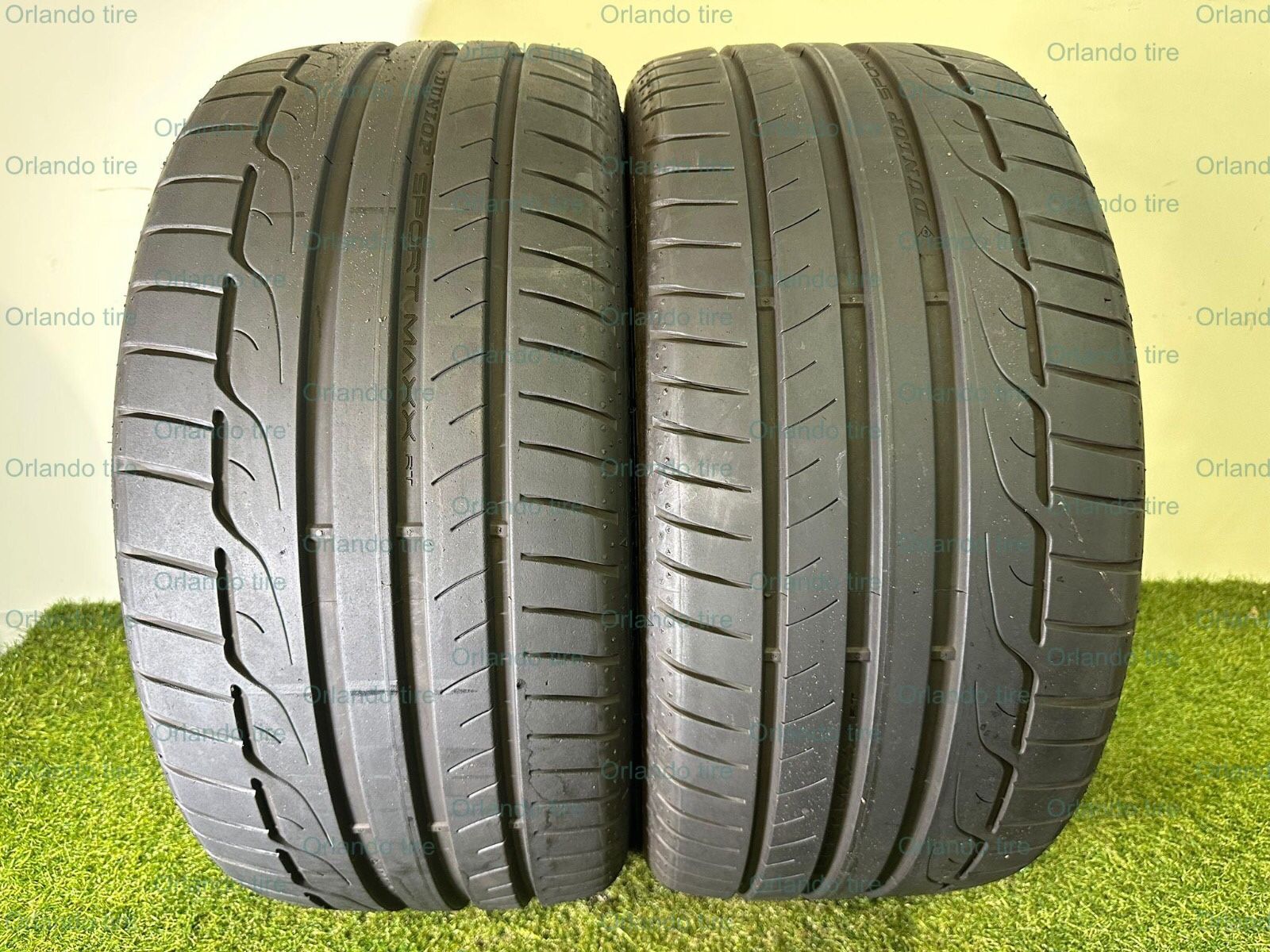 R35 265 30 20 94Y Dunlop Sport Maxx RT 2 Used Tires 85% Life