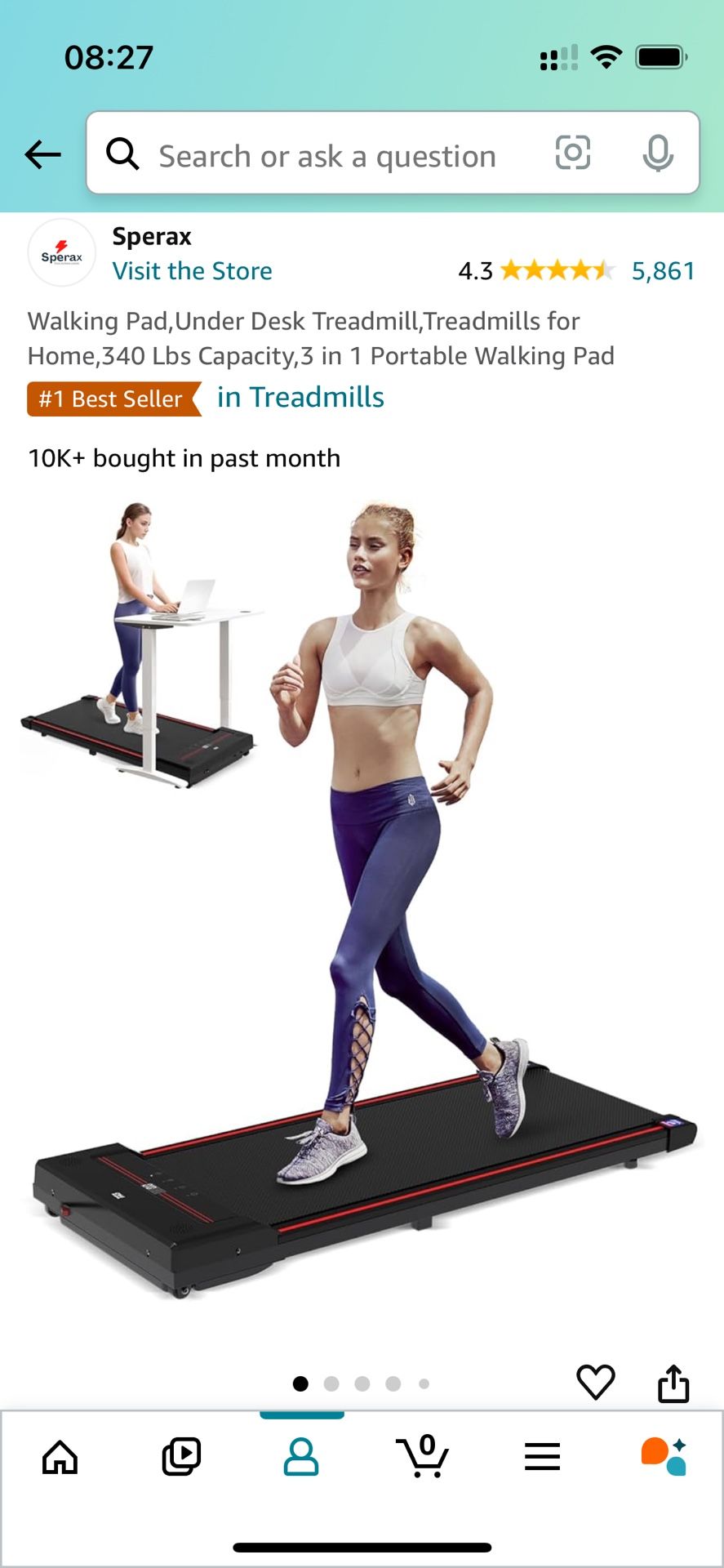 Under Desk Treadmill