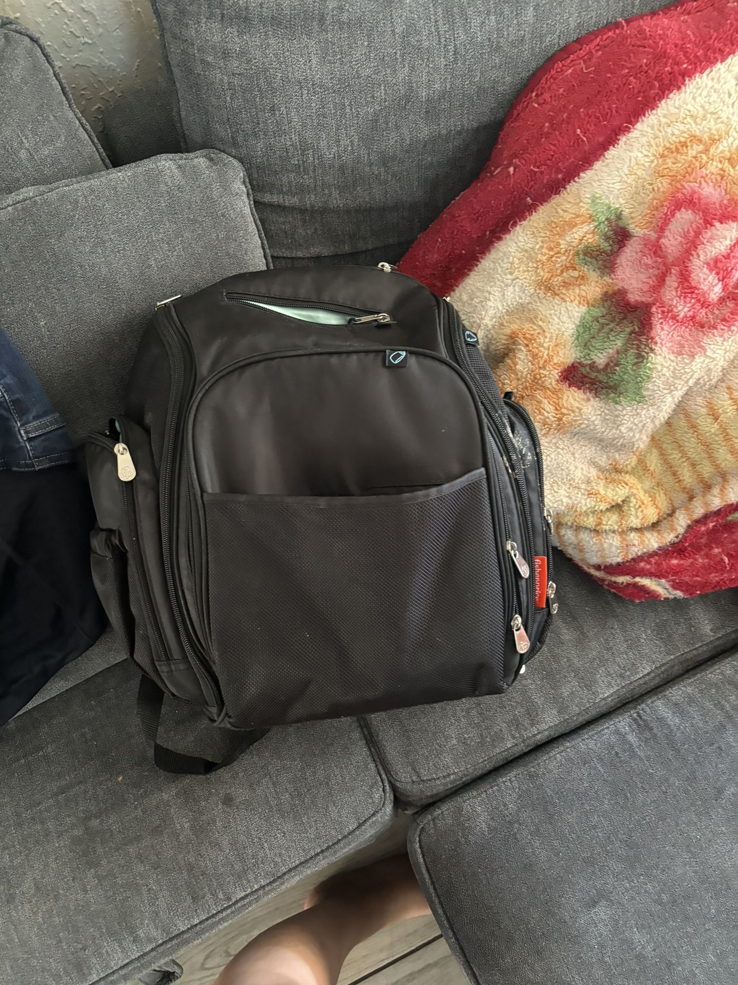 Diaper Bag And Baby Holder