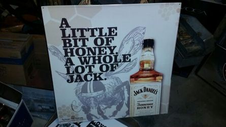 JACK DANIELS tin sign