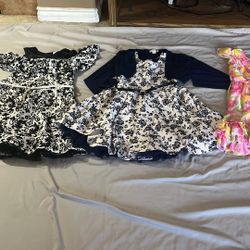  Easter Dress Size -14  Each 10 Dollars( Pink And White Has Only Size -10)