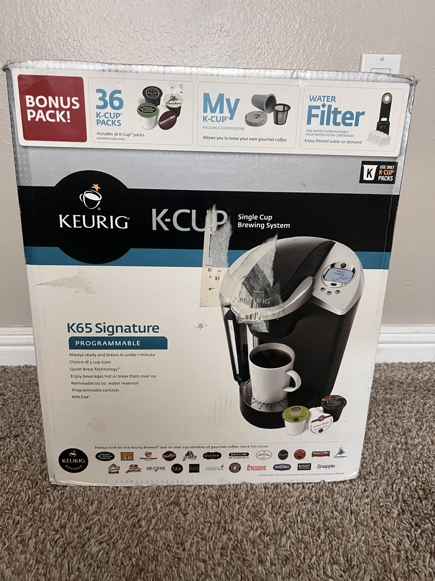 Keurig K65 Signature Single Cup Coffee Machine