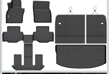 Floor Mats for Mazda CX-90 2024-2026 7 Seats 3rd Row 60/40 Split
All Weather Cargo Liner Set CX-90 PHEV 2024-2026 2nd Row with Bucket Seat or Captain 