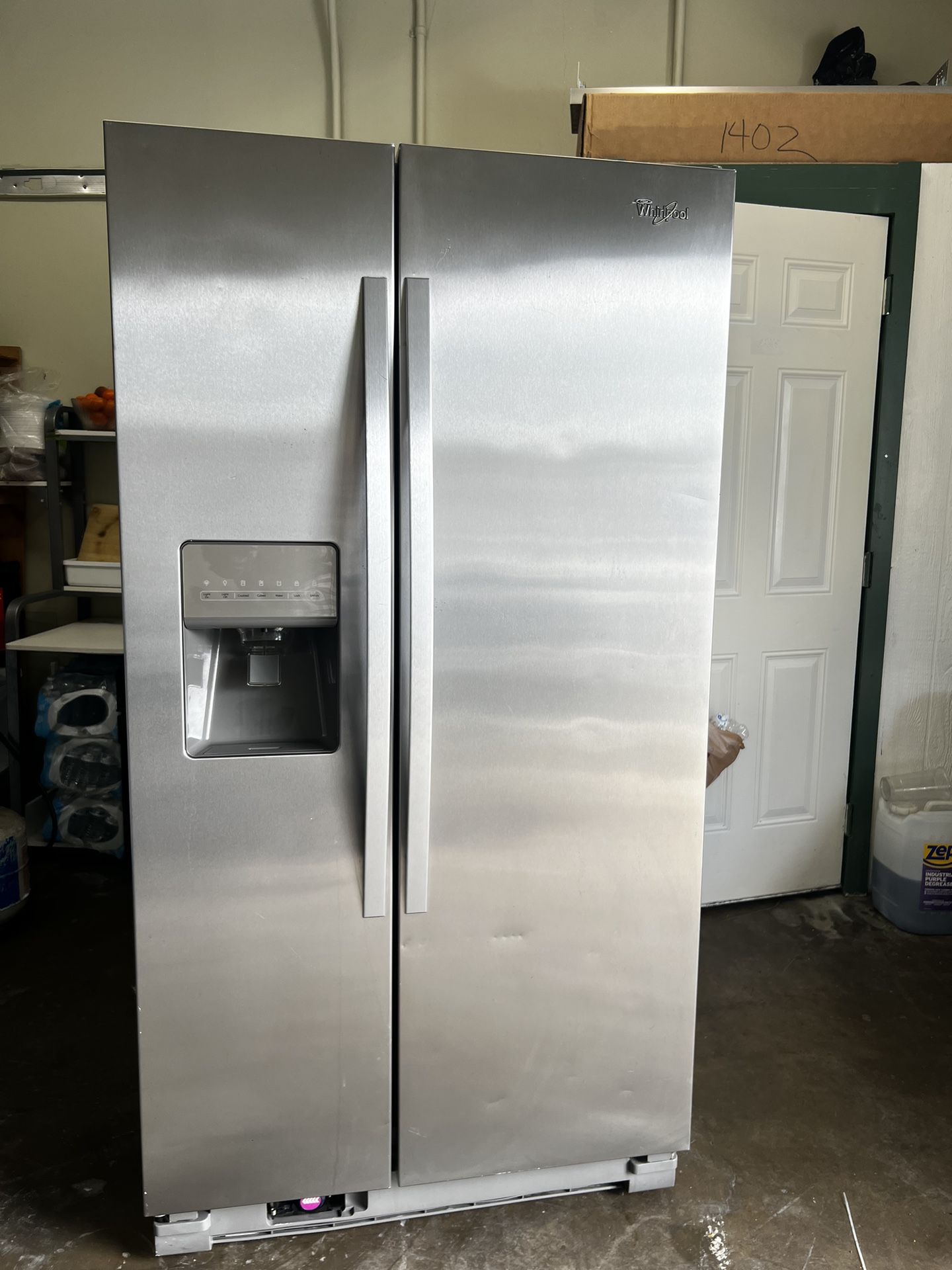 Whirlpool Stainless Steel Side By Side Refrigerator 