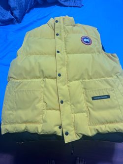 Canada goose yellow vest