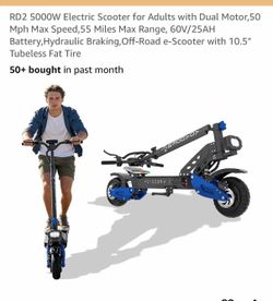 50 mph e scooter good condition