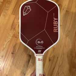 Six Zero Ruby 16mm Pickleball Paddle