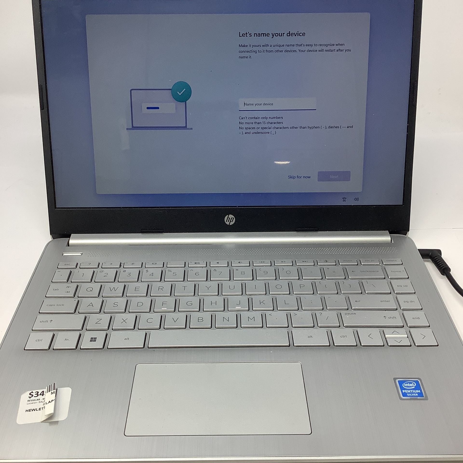 HP 14dp0053nr N5030 4GB 128ssd (NEW)