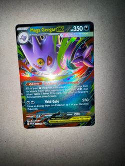 Mega Gengar Ex #56 Pokemon Phantasmal Flames $5