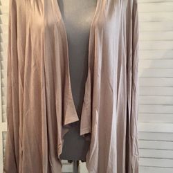 Taupe Cardigan, XL