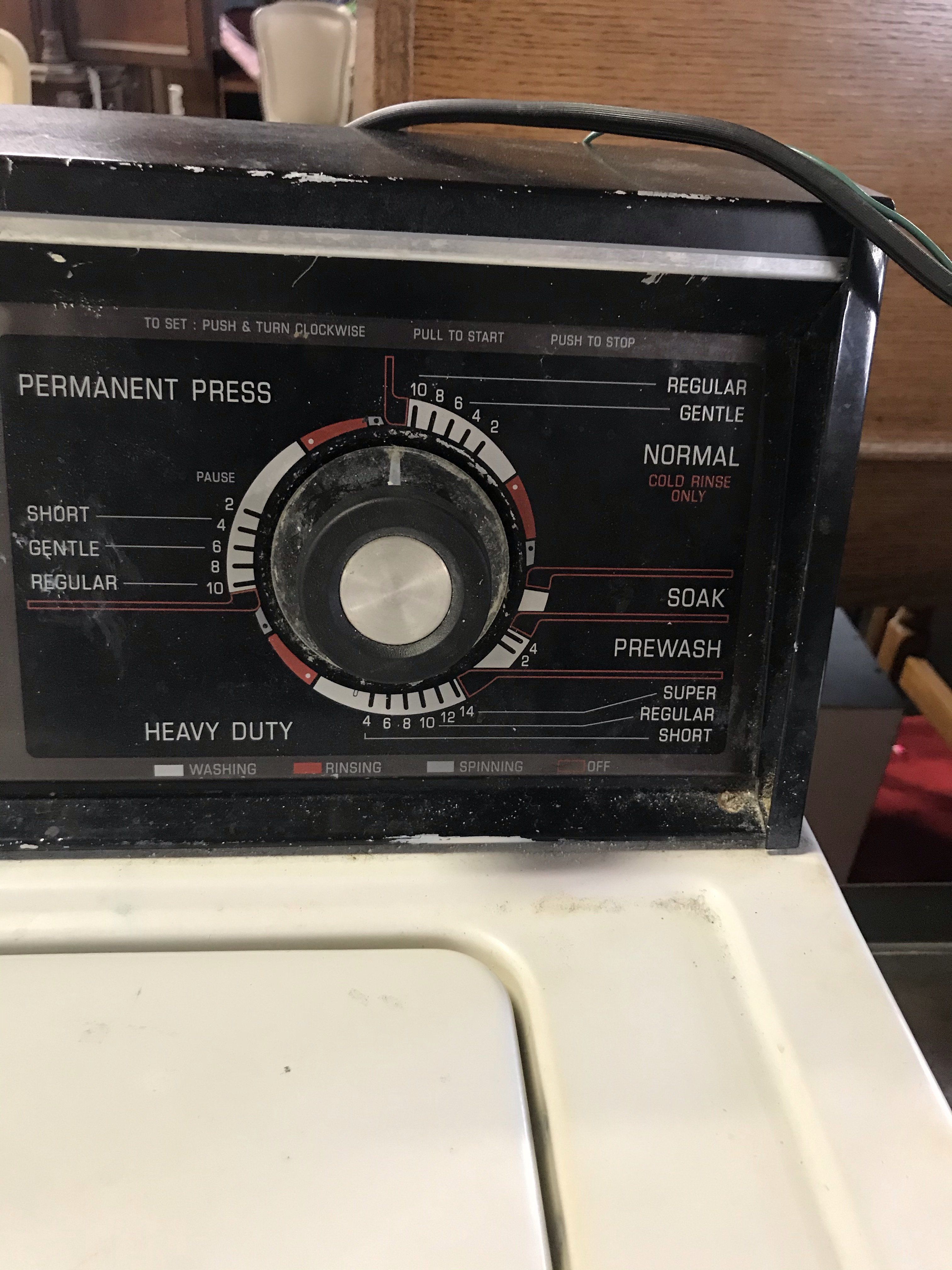 Kenmore 70 series Extra Capacity Washing Machine model #110.92574100
