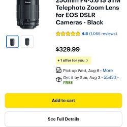 Canon Telephoto Zoom Lens 