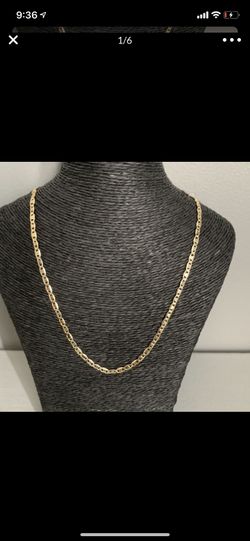 New gold plated chain