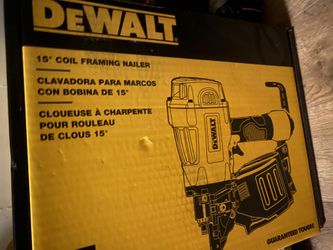DeWalt 15” Coil Framing Gun 
