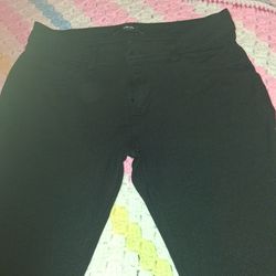 Black stretch medium jeans
