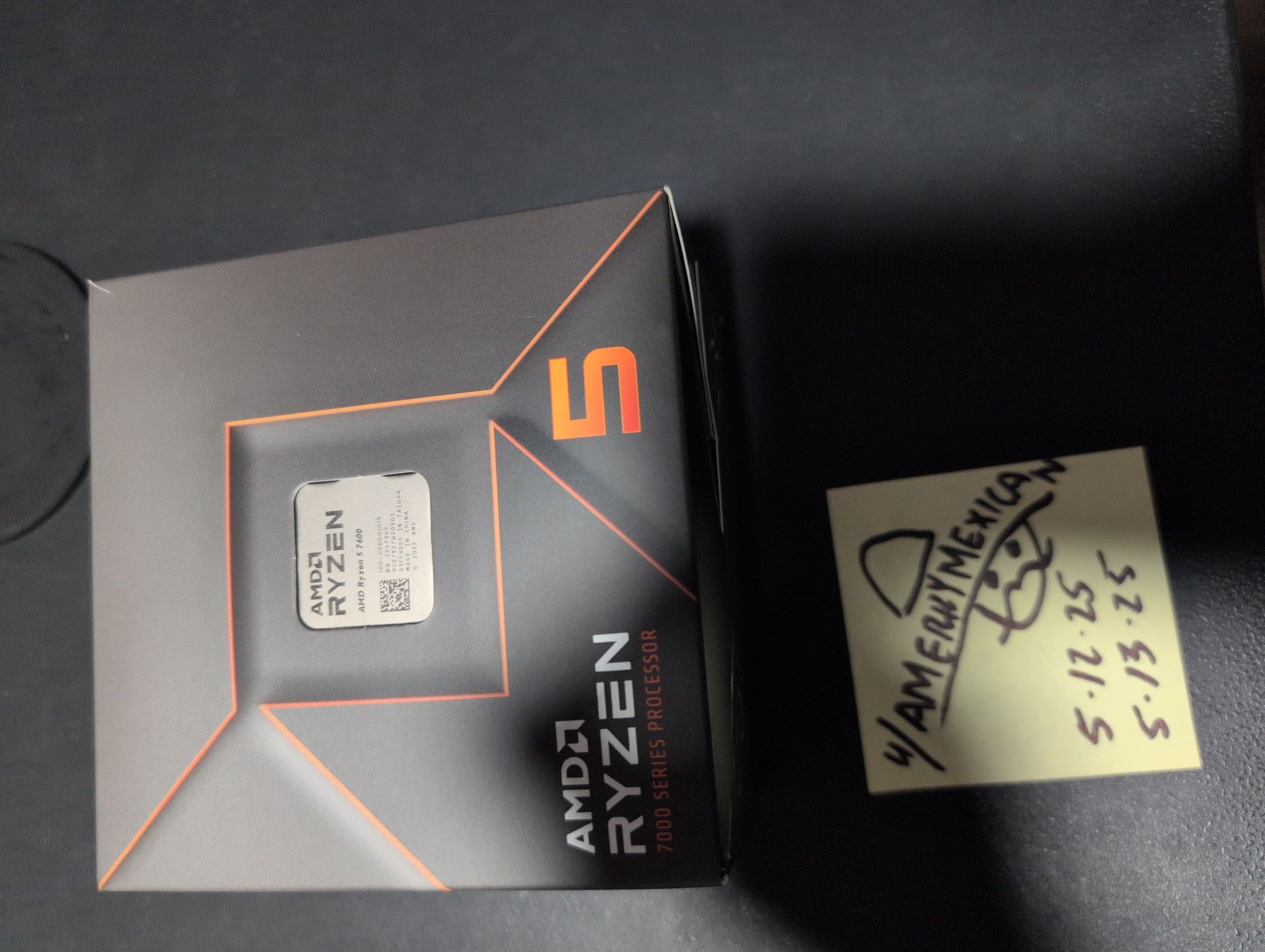 AMD CPU 7600 Non X