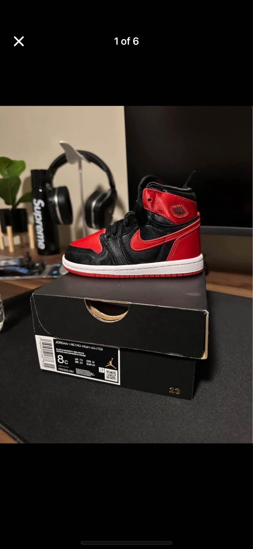Jordan 1s Silk Toddler
