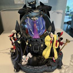 Disney Villains Snow Globe