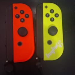 Nintendo Switch Joy Cons With Lanyard