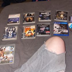 PS3games And 1 pS4 Game 
