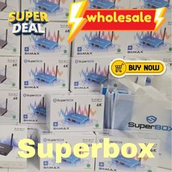 SuperBox S6 PRO  Max   S6  Max  SMART TV BOX  Ultimate TV Solution 